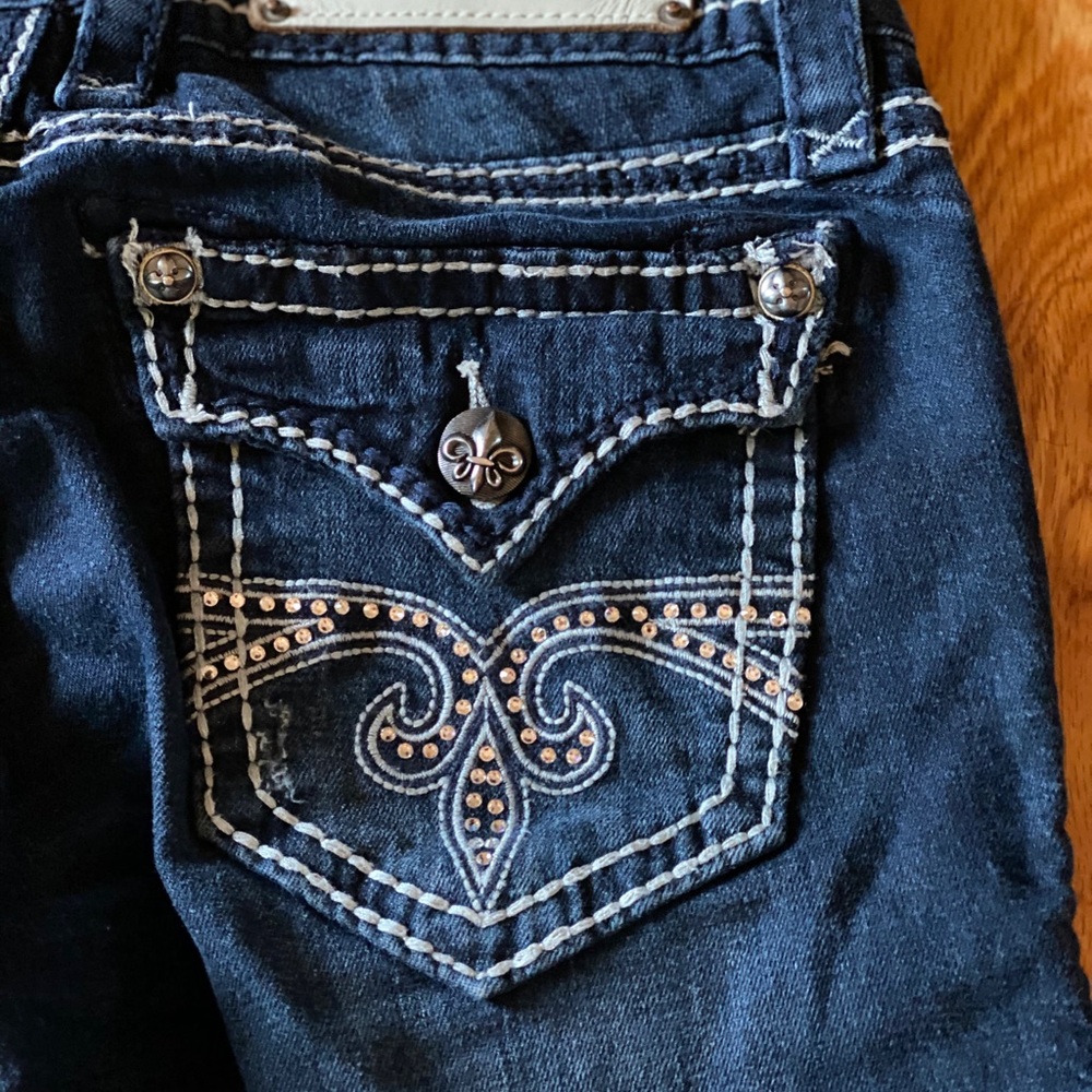 Woman’s Rock Revival “SORA” Jeans Size 28 Bootcut